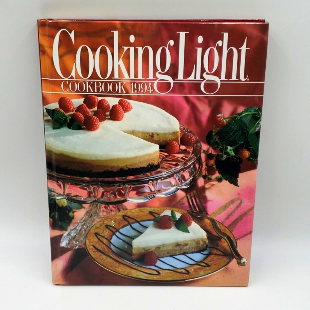 Vintage Cooking Light Cookbook 1994 Hardcover Book